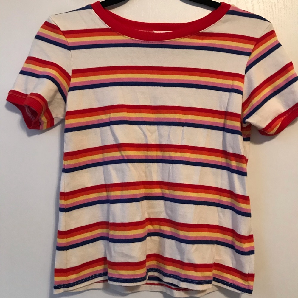 Honey Punch striped shirt